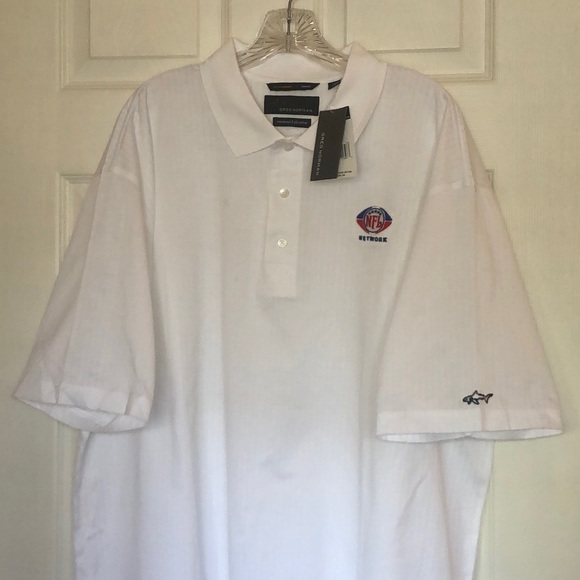 Greg Norman NFL Network White Polo - Picture 5 of 12